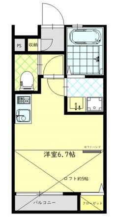 篠崎駅 徒歩8分 2階の物件間取画像